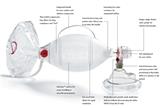 Worek samorozprężalny Ambu PCV dla dorosłych (1 maska w komplecie) Worek samorozprężalny Ambu PCV dla dorosłych (1 maska w komplecie)