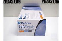 Rękawice nitrylowe XS Medicom SafeTouch Advanced Black
