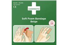 Bandaż piankowy beżowy Cederroth Soft Foam Bandage 6 cm x 4,5 m REF 51011020