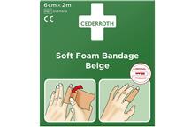 Bandaż piankowy beżowy Cederroth Soft Foam Bandage 6 cm x 2 m REF 51011019