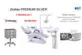 Zestaw Stomatologiczny PREMIUM SILVER Unit + Asystor + Autoklaw