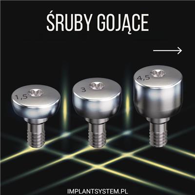 śruby gojące do implantów